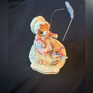 Vintage Mice Musical Collectible Flying Kites To Over the Rainbow Gorham